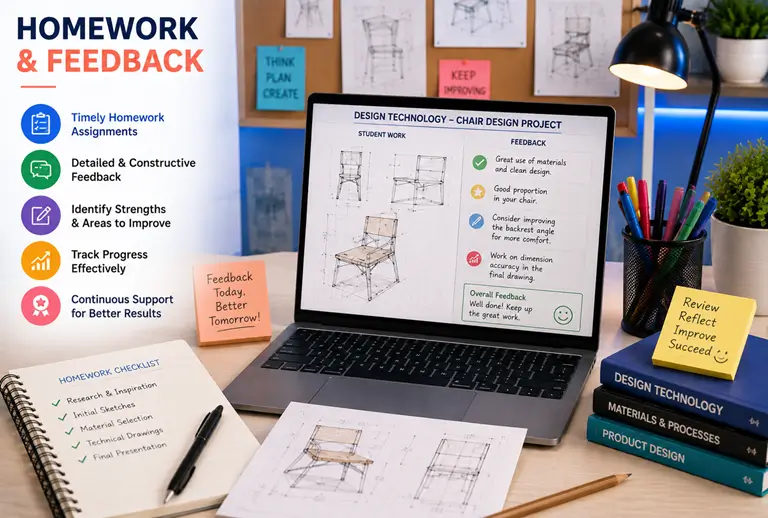 home work and feedback